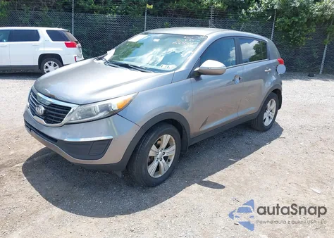 2013 Kia Sportage Lx из США, поврежденный, VIN KNDPB3A23D7533547